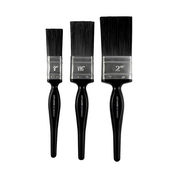3 piece Paint brush set Homebase