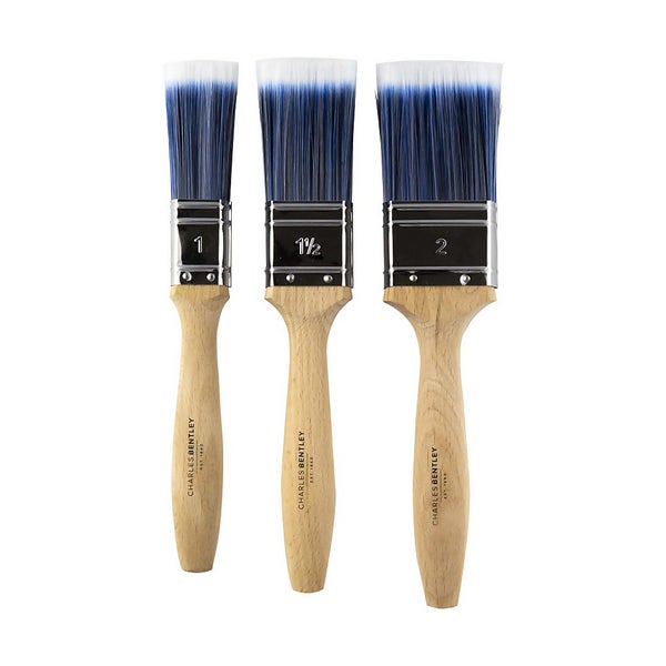 3 piece Paint brush set Homebase