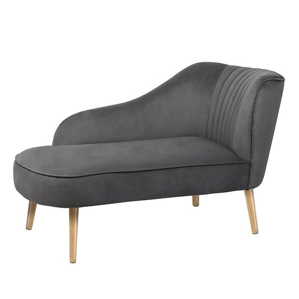 Chaise Longue Grey Homebase