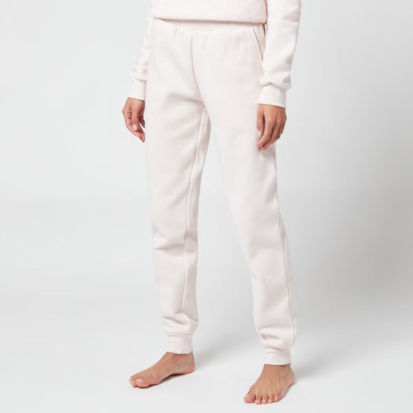 Emporio Armani Loungewear Women's Fuzzy Fleece Pants with Cuffs ...