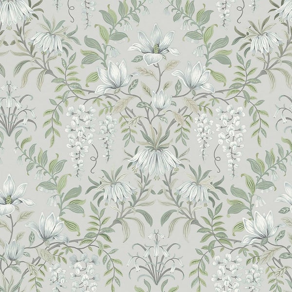 Laura Ashley Parterre Sage Wallpaper Homebase