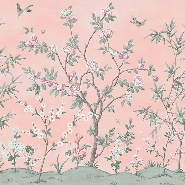 Laura Ashley Eglantine Paste The Wall Mural Homebase