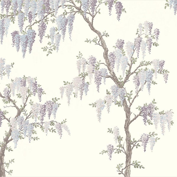 Laura Ashley Wisteria Garden Paste The Wall Mural Homebase