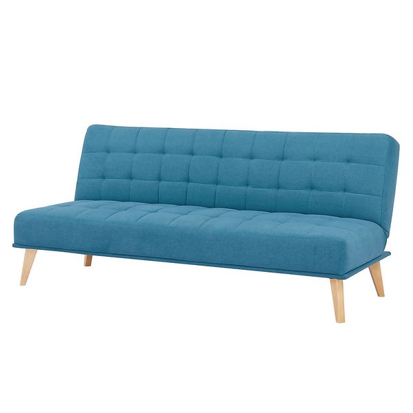 Clik Clak Kelly Sofa Bed Teal Homebase