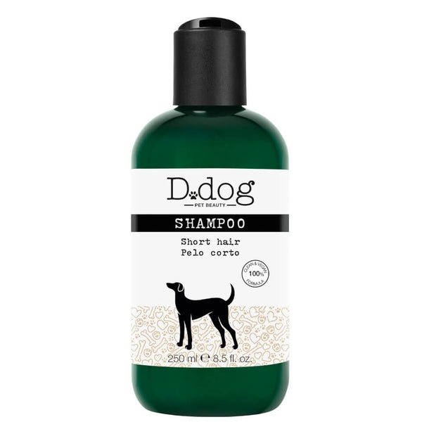 D.Dog Shampoo Short Hair 250ml LOOKFANTASTIC