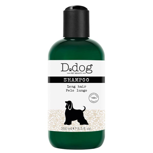 D.Dog Shampoo Long Hair 250ml LOOKFANTASTIC