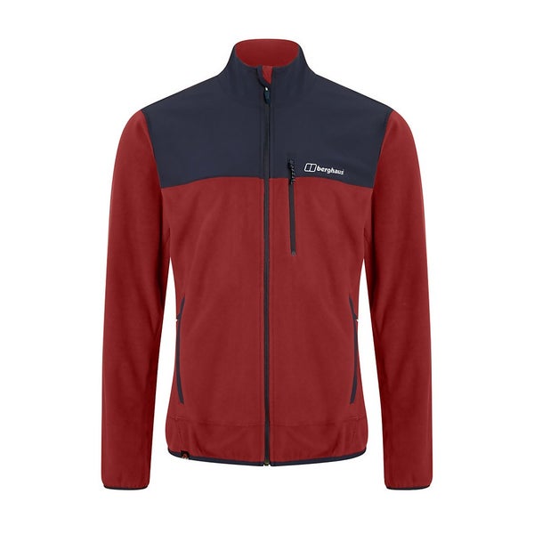 Men's Kyberg Polartec Fleece Jacket Red / Blue Berghaus