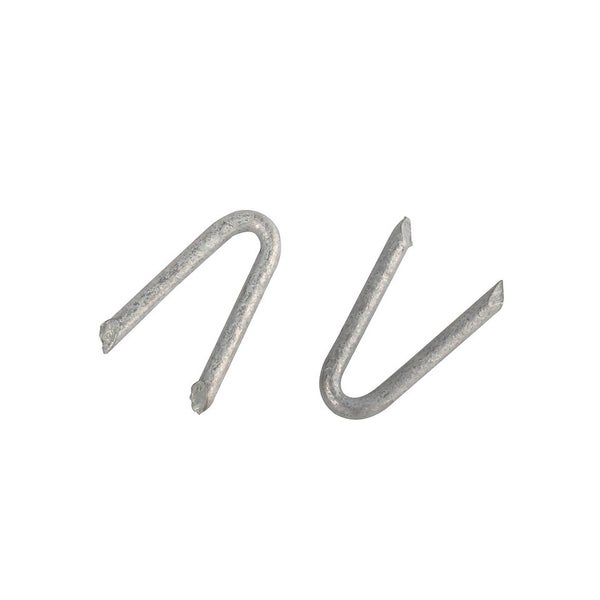 Homebase Galvanised Wire Staples 25mm 250g Homebase