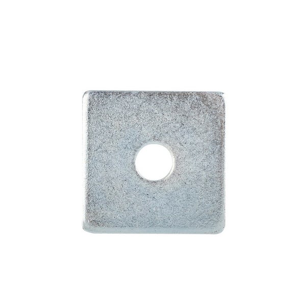 Homebase Zinc Plated Square Flat Washers 12 TO 50mm 4 Pack Homebase