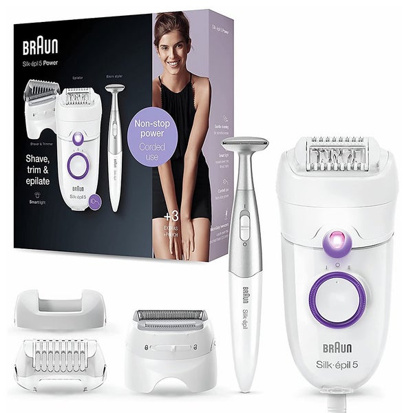 Braun Silképil Epilators Silképil 5 825 Power Shave, Trim & Epilate