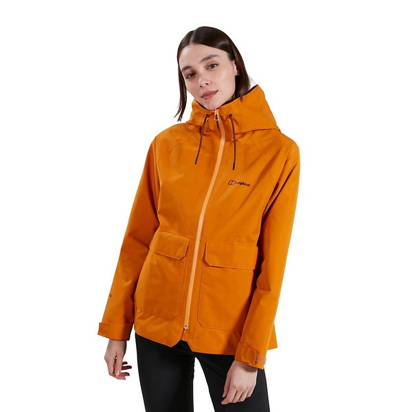 Women's Highraise Waterproof Jacket in Yellow Berghaus