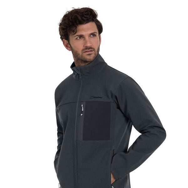 Men's Ghlas 2.0 Softshell Jacket in Grey Berghaus