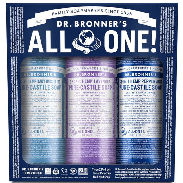 Dr. Bronner's Cosmic Classics Set (Worth 42.75) Buy Online At RY
