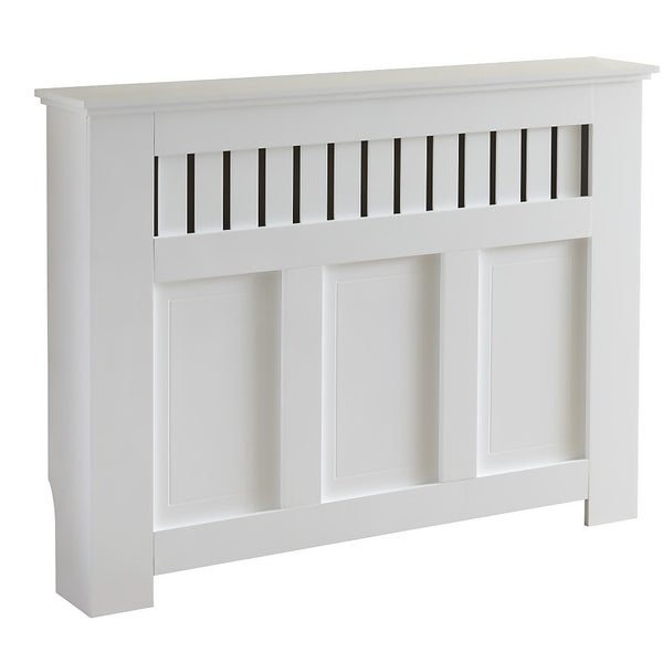 Offer Homebase Country Style Medium Radiator Cover White