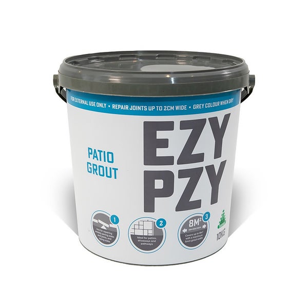 Ezy Pzy Patio Grout 10kg Tub Homebase