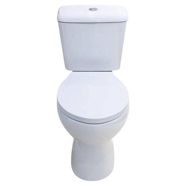 Offer Homebase Tilwick Ceramic Close Coupled Toilet Homebase