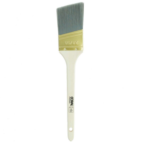 Coral Precision 2 inch Angled Long Paint Brush for Cuttingin & Edging