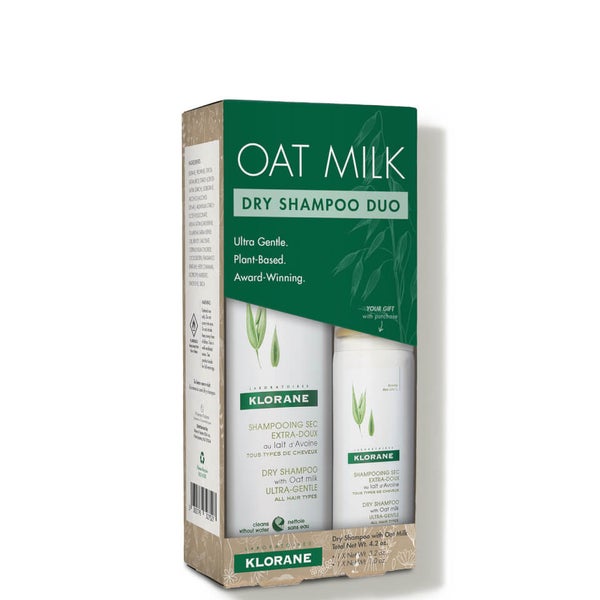 Klorane Oat Milk Dry Shampoo Set