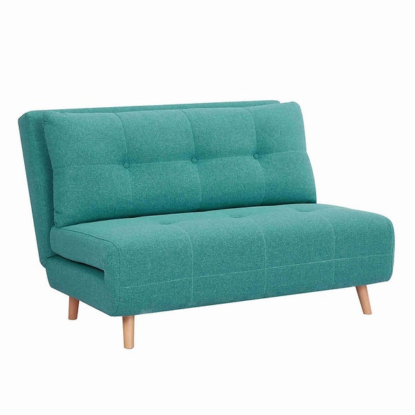 Freya Button Folding Sofa Bed Jade Homebase