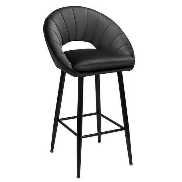 Margot Bar Stool Black Homebase