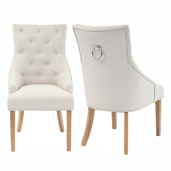 Annabelle Dining Chairs Set of 2 Natural Homebase