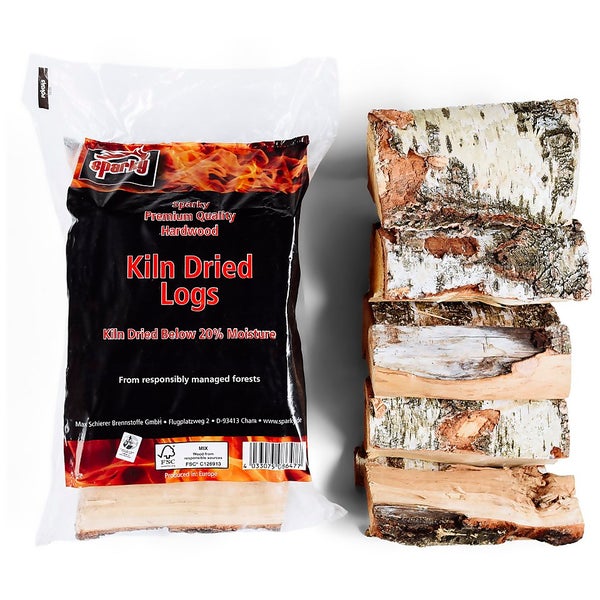 Sparky Kiln Dried Birch Logs Homebase
