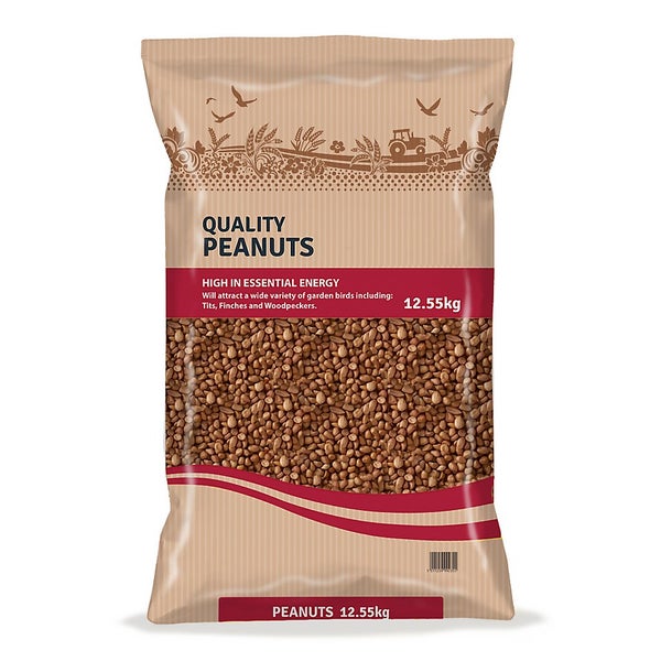 Berry Peanuts Wild Wild Bird Food 12.55kg Homebase