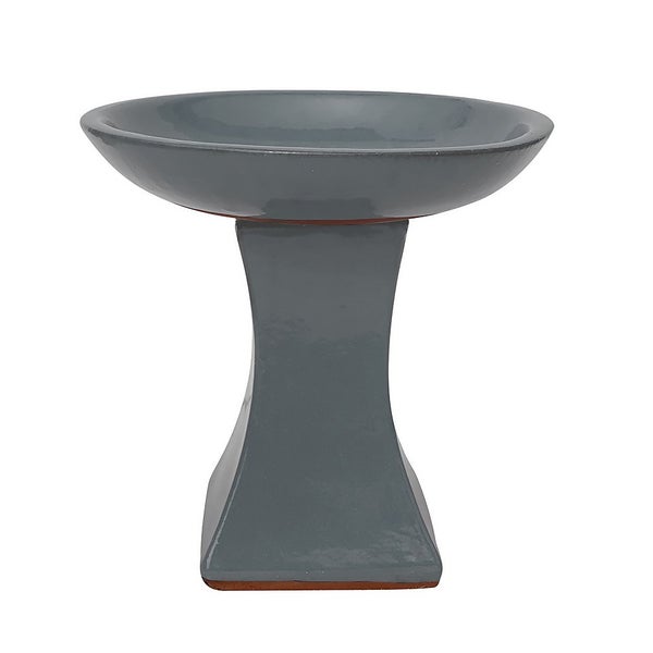 Chiswick Slate Glazed Bird Bath Homebase