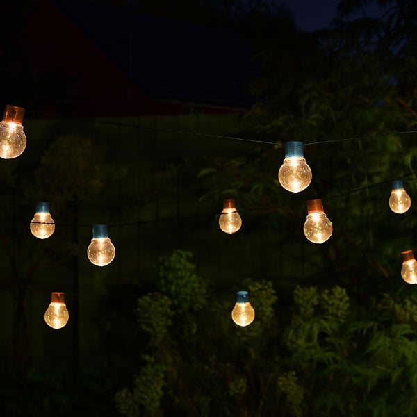 House Beautiful 20 Festoon String Lights Homebase