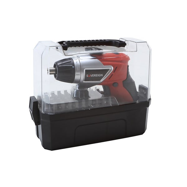 Sovereign 3.6V Lithiumion Cordless Screwdriver Kit Homebase