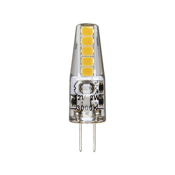 LED G4 2W, 20W Equivalent 2Pin Warm White 2pk Homebase
