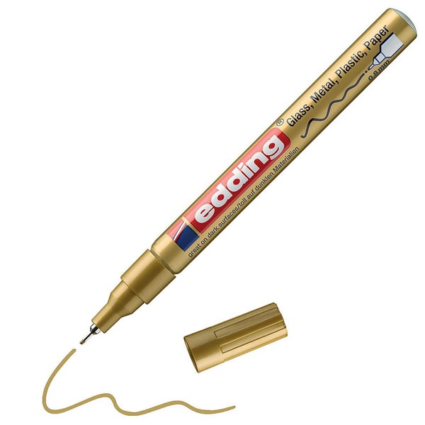 Edding 780 Paint Marker Pen Gold Homebase