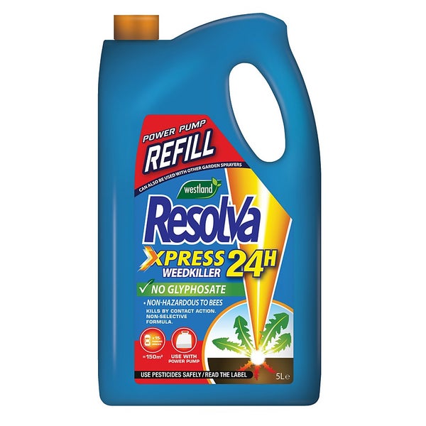 Resolva Xpress Weed Killer Power Pump Refill 5L Homebase