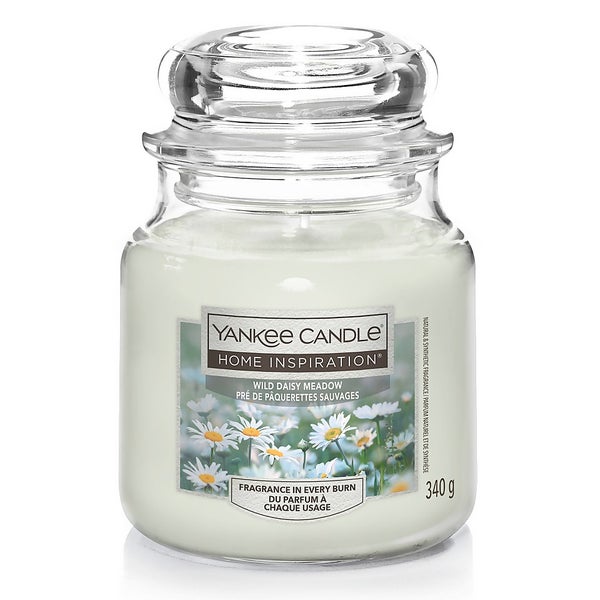 Yankee Candle Home Inspiration Scented Candle Medium Jar Wild Daisy