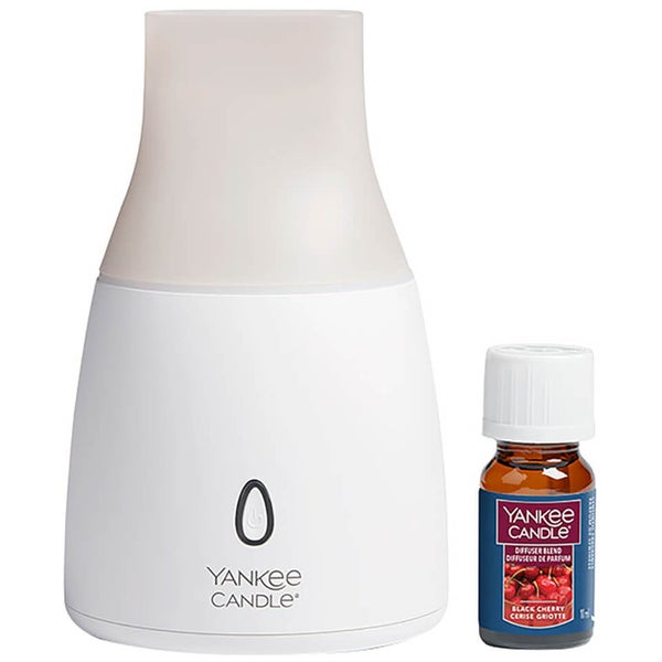 Yankee Candle Ultrasonic Aroma Diffuser Kit Black Cherry Fragrance Direct
