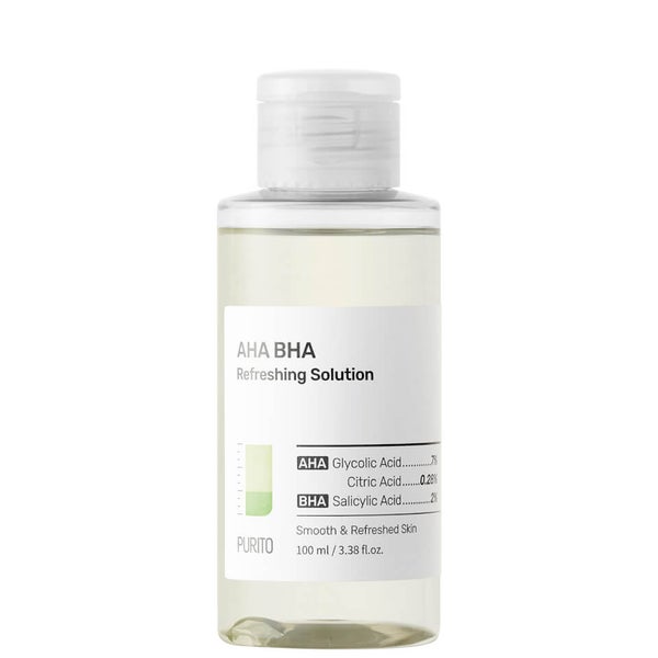 PURITO AHA BHA Refreshing Solution 100ml | LOOKFANTASTIC