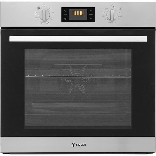 Indesit Aria IFW6340IX Built In Electric Single Oven Stainless Steel