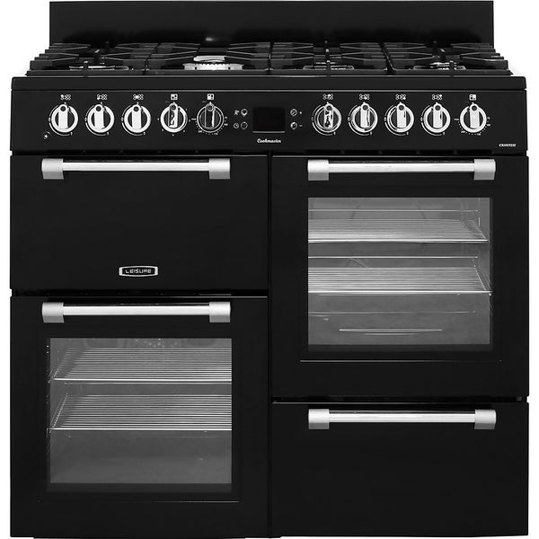 Leisure Cookmaster 100 CK100F232K 100cm Dual Fuel Range Cooker Black