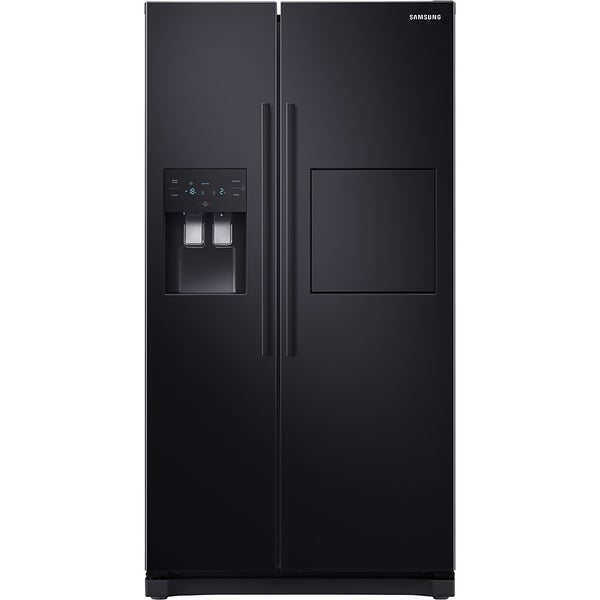 Samsung RS3000 RS50N3913BC American Fridge Freezer - Black | Homebase