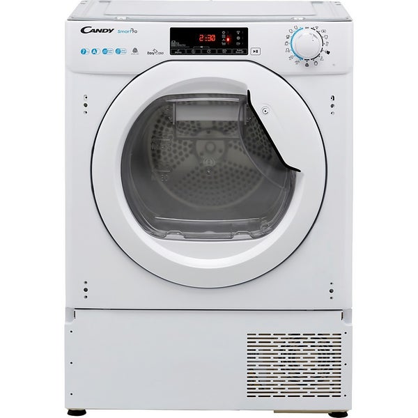 Candy BCTDH7A1TE Integrated Wifi Connected 7Kg Heat Pump Tumble Dryer