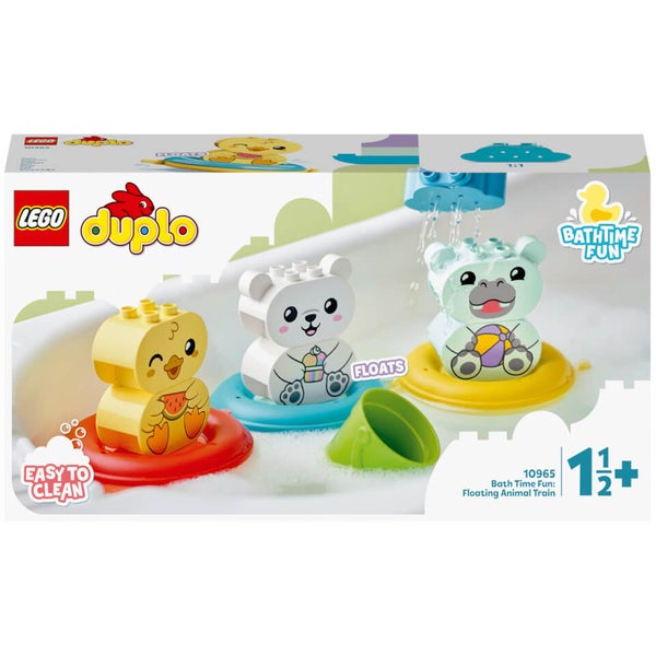 LEGO DUPLO Bath Time Fun: Floating Animal Train Baby Toy (10965) Toys ...
