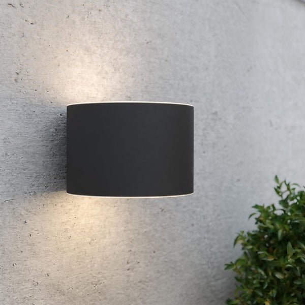 Gloucester Up & Down Solar Wall Light Homebase