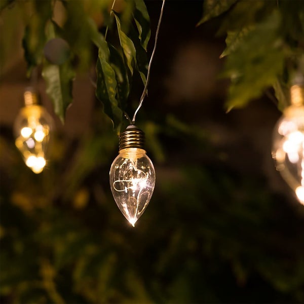 Lumify USB Solar Candle Bulb Lights set of 20 Homebase