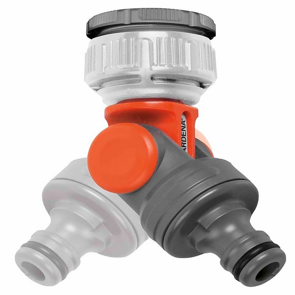 GARDENA Angled Tap Hose Pipe Connector Homebase