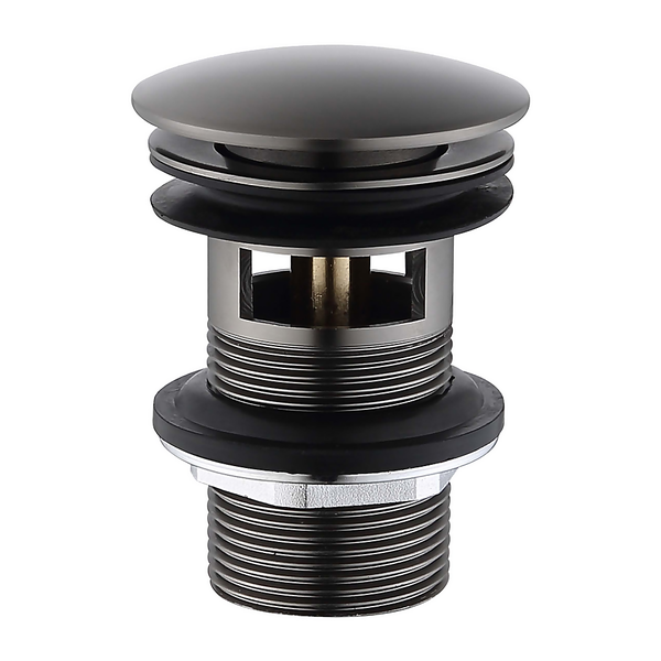 Barkway Basin Waste Slotted Gun Metal Homebase