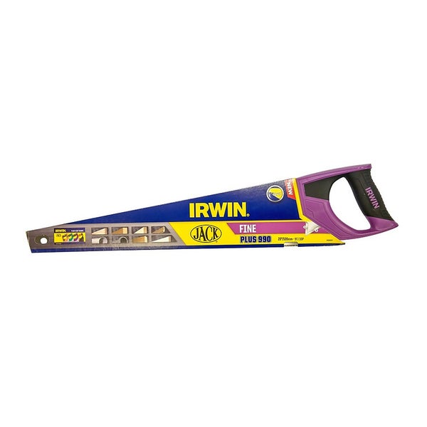 IRWIN Jack PLUS 990 Fine Finish Handsaw 20 inch 9 TPI (2028297) Homebase