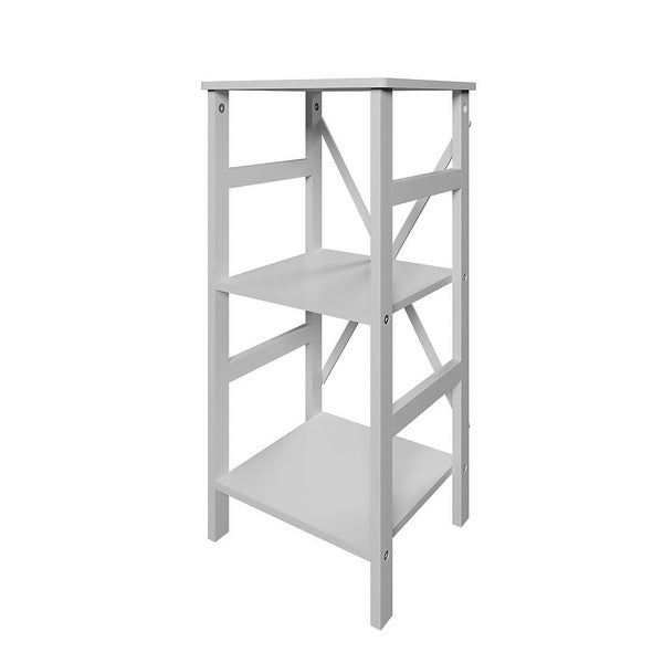 Flexi Storage Kids 2 Tier Compact Storage Tower White Homebase