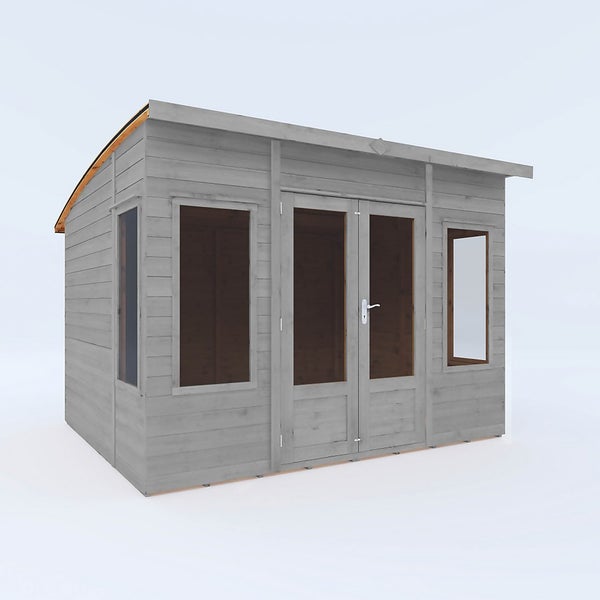 Country Living Premium Langham 10ft x 8ft Curved Roof Summerhouse