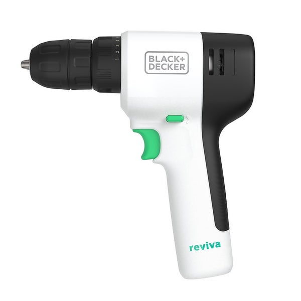 BLACK+DECKER Reviva 12V Cordless Drill Driver (REVDD12CGB) Homebase