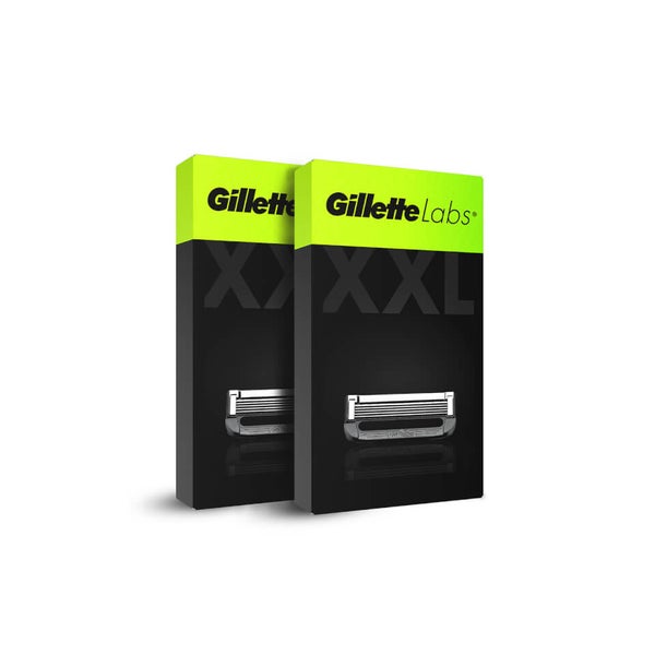 Gillette Labs 12, 18 and 27 Exfoliating Razor Blades Value Packs